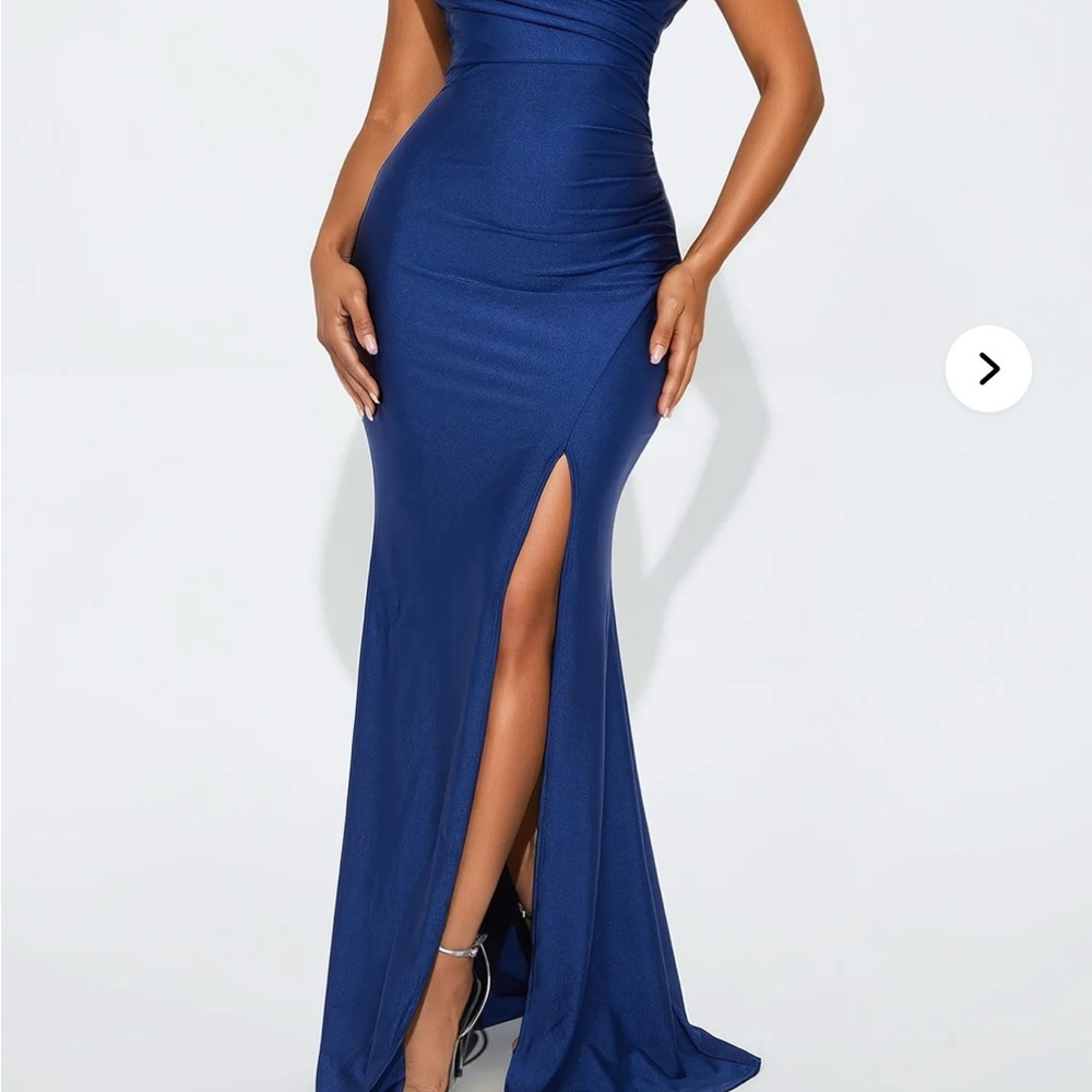 Fashion Nova Royal Blue Maxi Dress